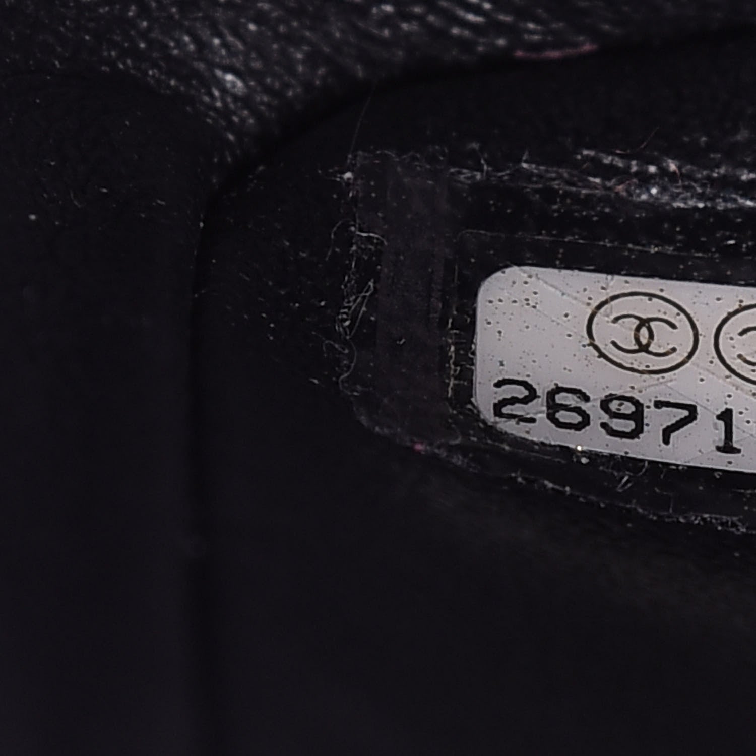 Chanel Lambskin Quilted Mini Rectangular Flap Black 9 of 11