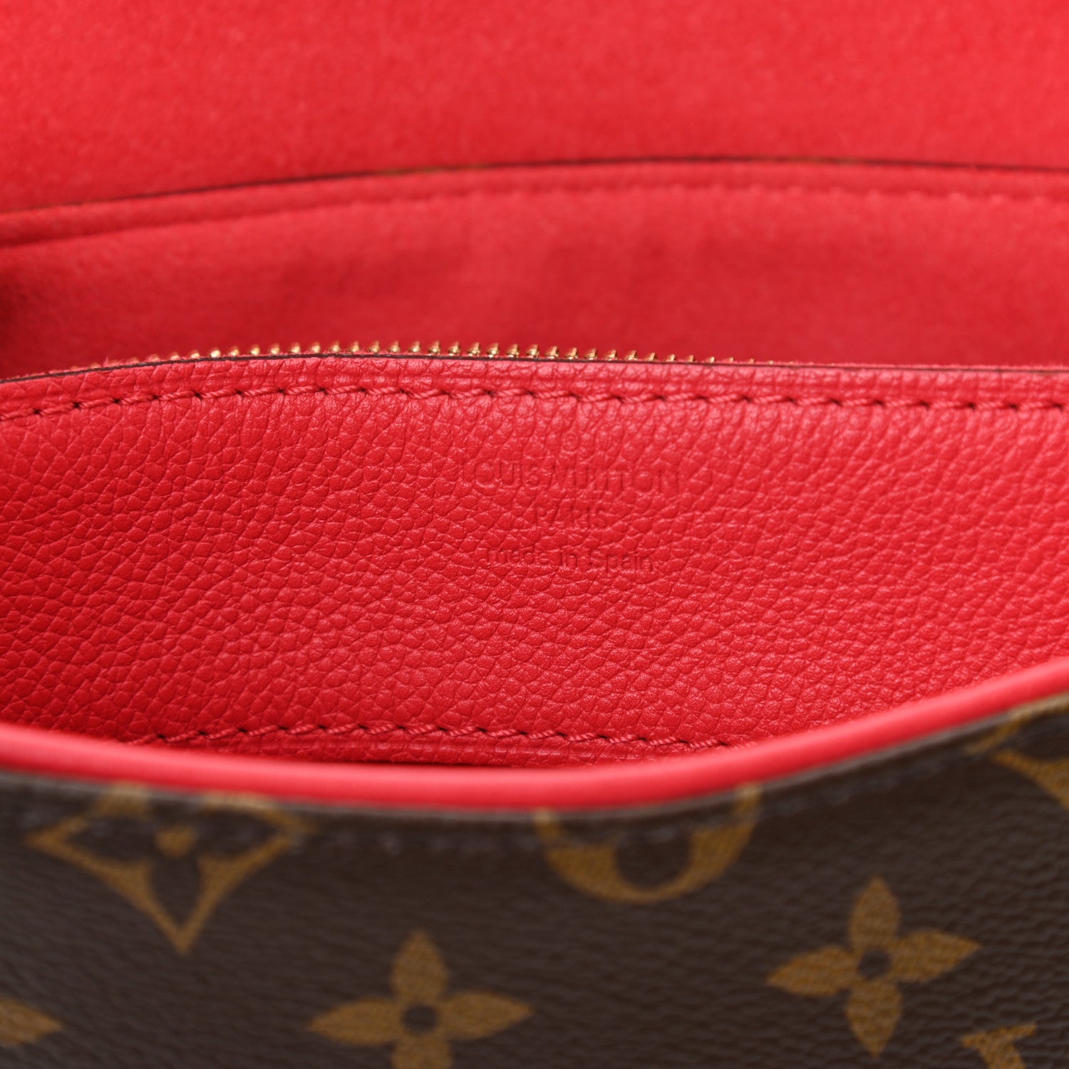 Louis Vuitton Monogram Pallas Chain Poppy 7 of 14