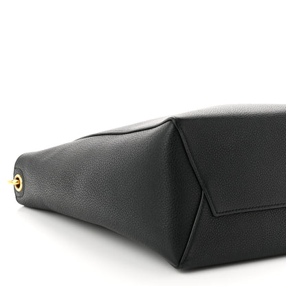 Celine Soft Grained Calfskin Small Sangle Bucket Bag Black 7 of 14