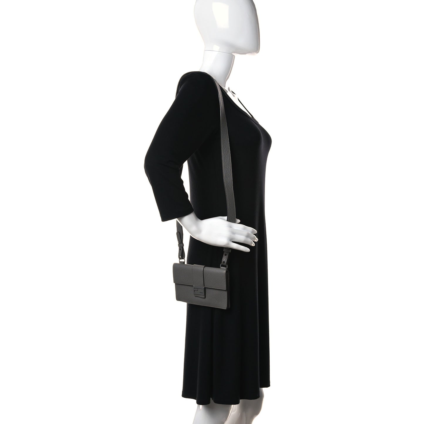 Cuoio Romano Monochrome Baguette Belt Pouch Argilla