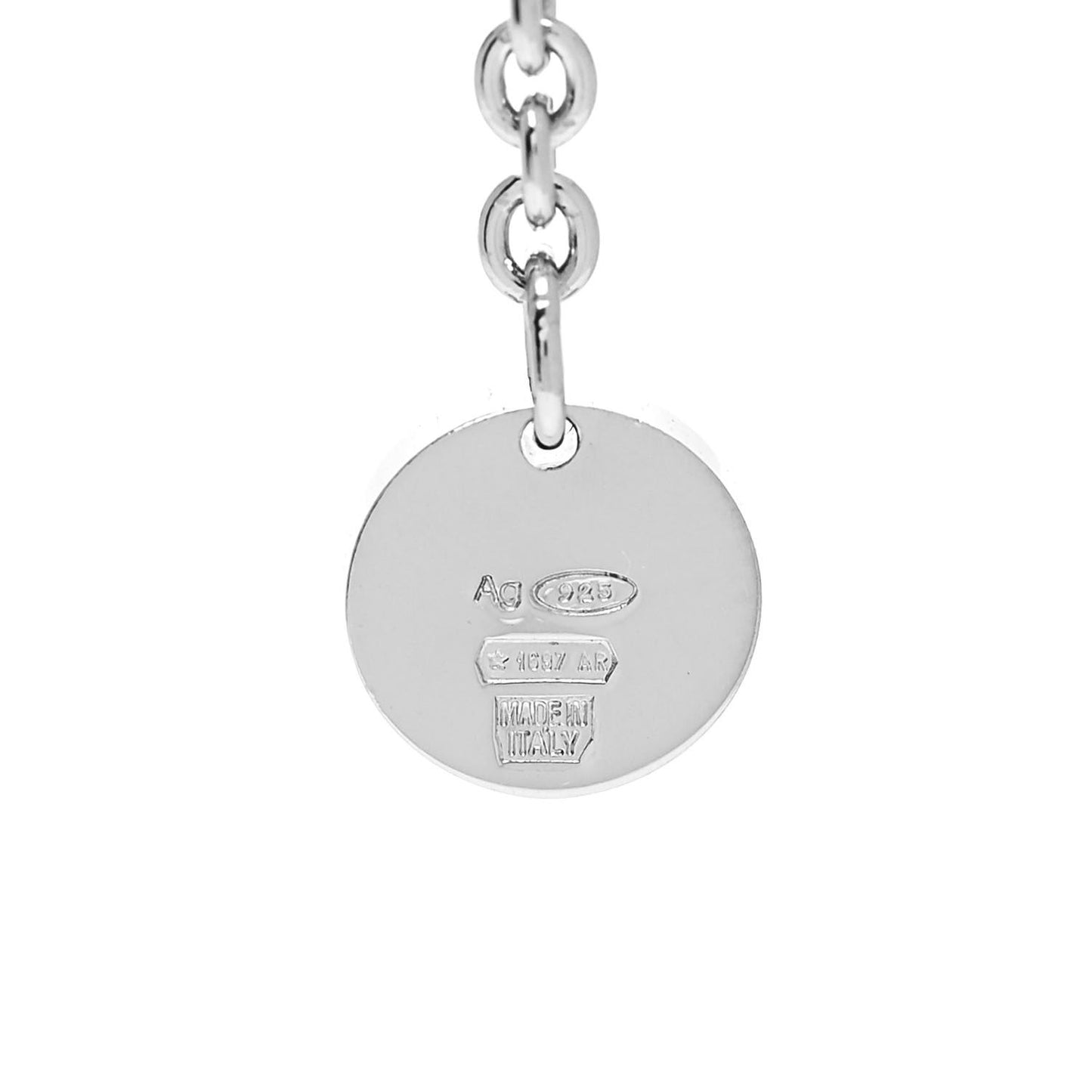 Sterling Silver Black Ceramic Save the Children Bracelet