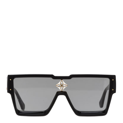 Louis Vuitton Acetate Swarovski Crystal Cyclone Sunglasses Z1578W Black 2 of 9