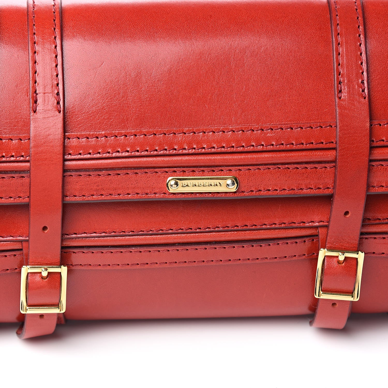 Burberry Bridle Calfskin Doyle Crossbody Red 16 of 18