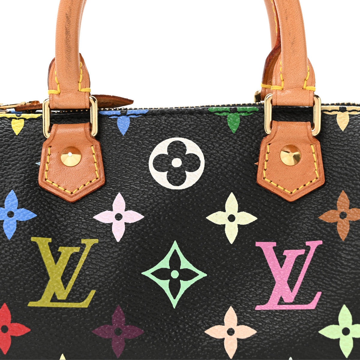 Monogram Multicolor Mini Sac HL Speedy Black