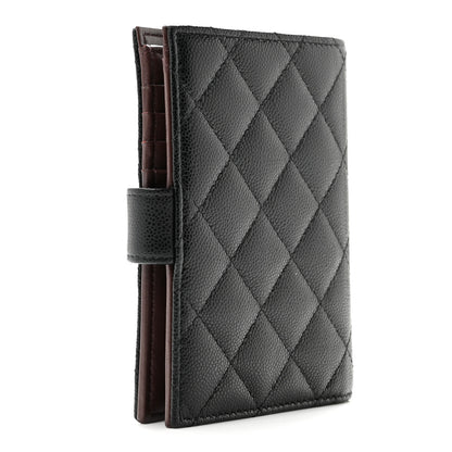 Chanel Caviar Quilted Passport Holder Black 3 of 8