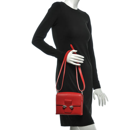 Alexander McQueen Calfskin Twin skull Tote Red 2 of 9