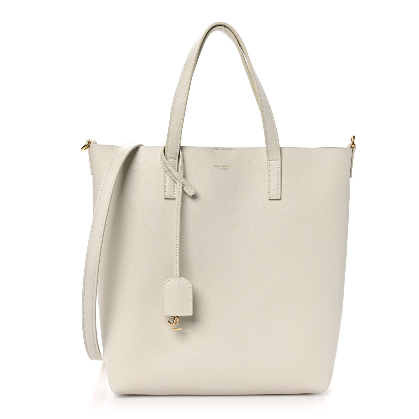 Calfskin Toy Shopping Tote Crema Soft