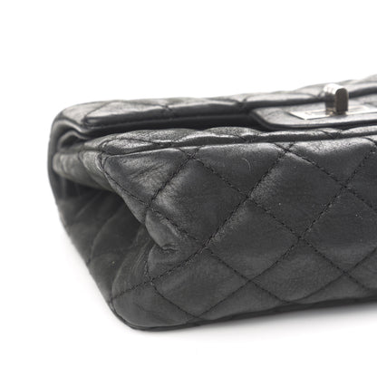 Chanel Iridescent Calfskin Quilted 2.55 Reissue 224 Flap Black 8 of 11