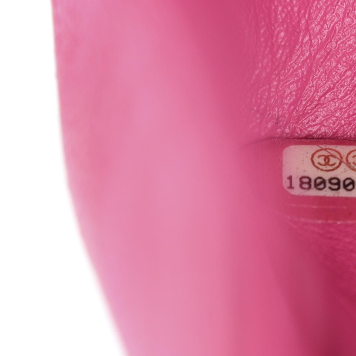Chanel Iridescent Caviar Quilted Maxi Double Flap Hot Pink 11 of 13