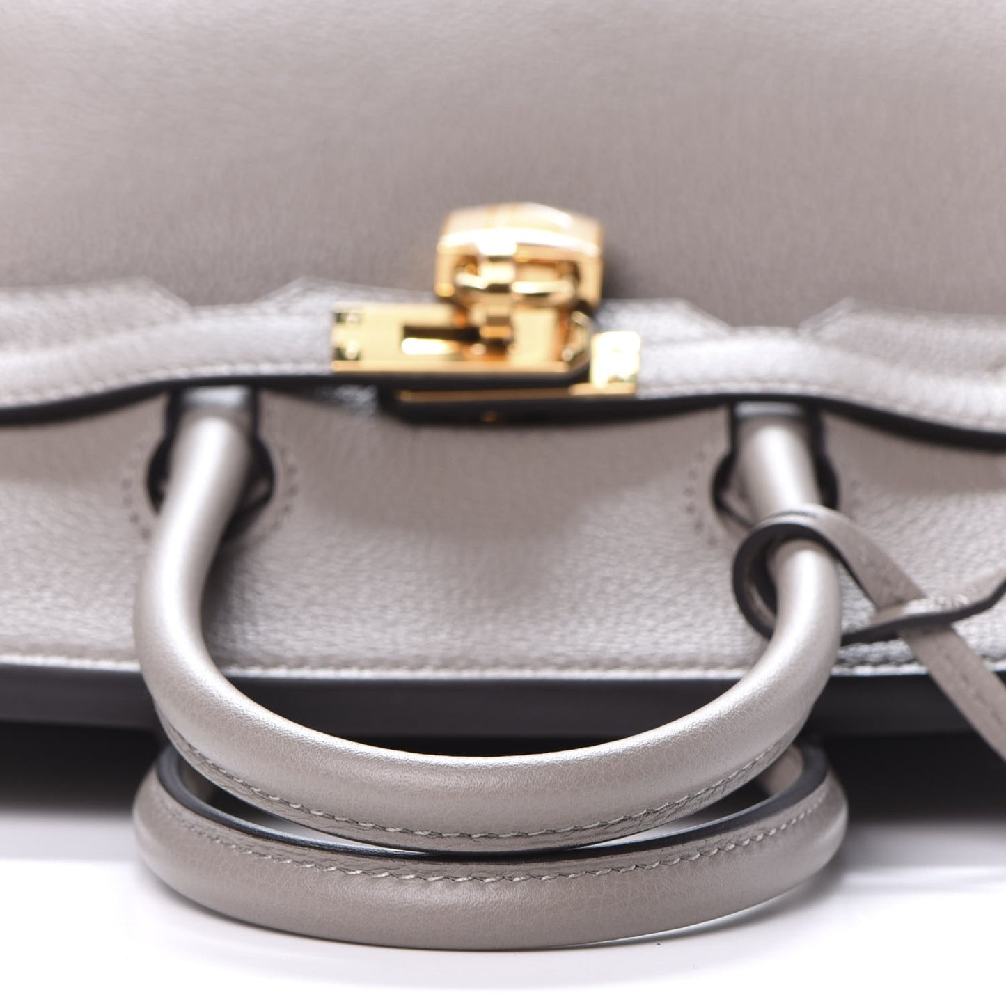 Taurillon Novillo Birkin 25 Gris Asphalte