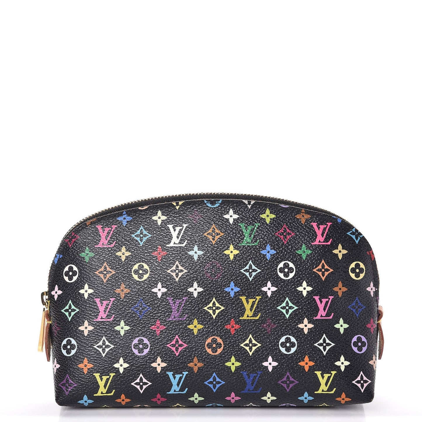 Monogram Multicolor Cosmetic Pouch Black Grenade