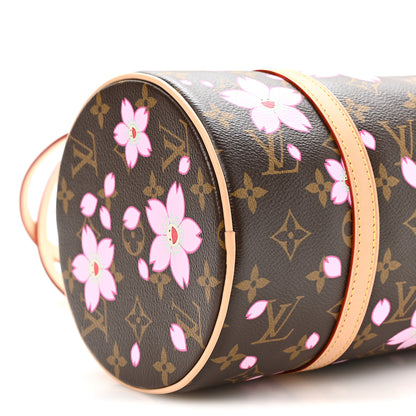Louis Vuitton LV X TM Monogram Cherry Blossom Papillon Sakura Brown 9 of 10