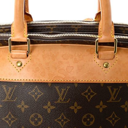 Louis Vuitton Monogram Alize 2 Compartment Luggage Travel Bag 11 of 11