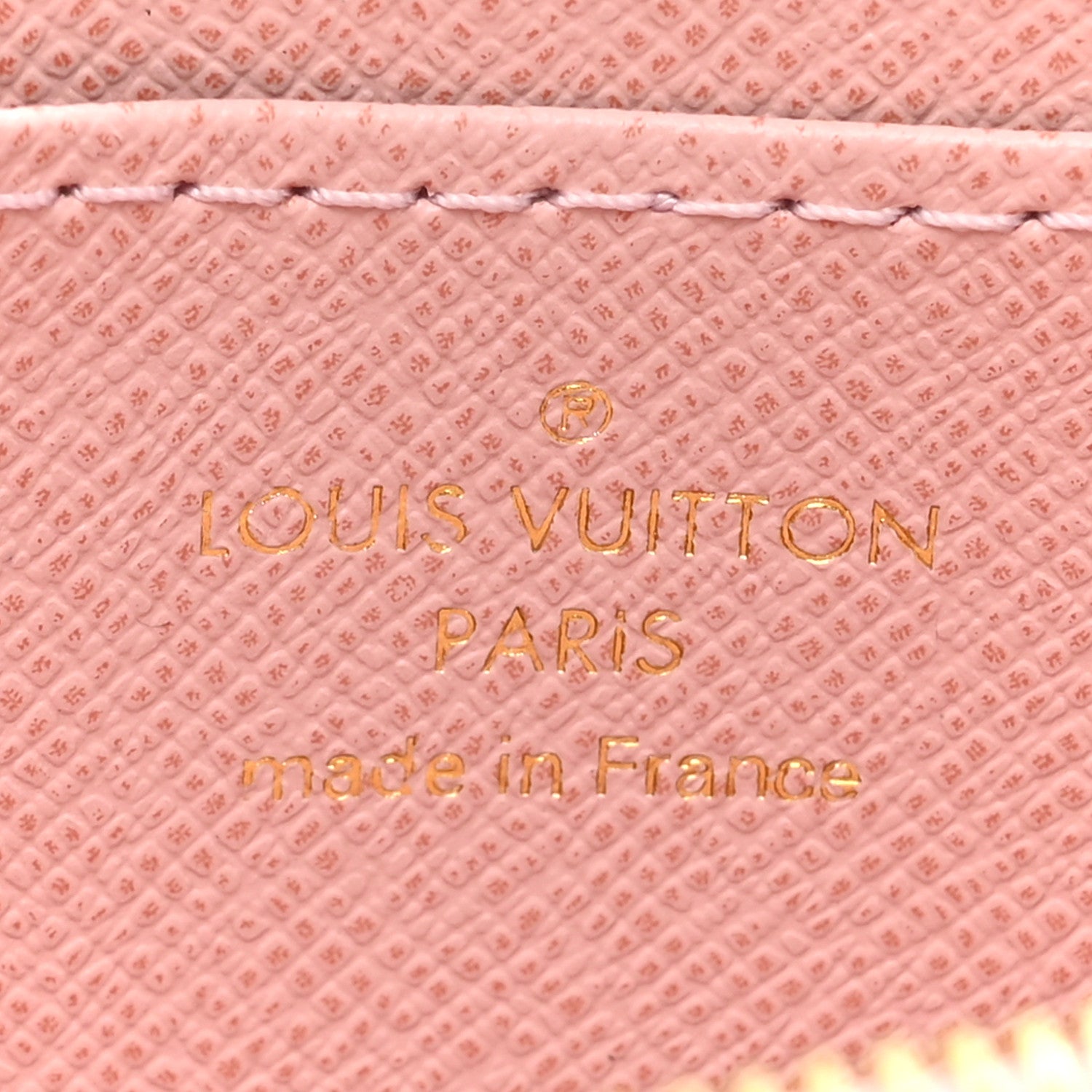 Louis Vuitton Damier Azur Zippy Coin Purse Rose Ballerine 7 of 8
