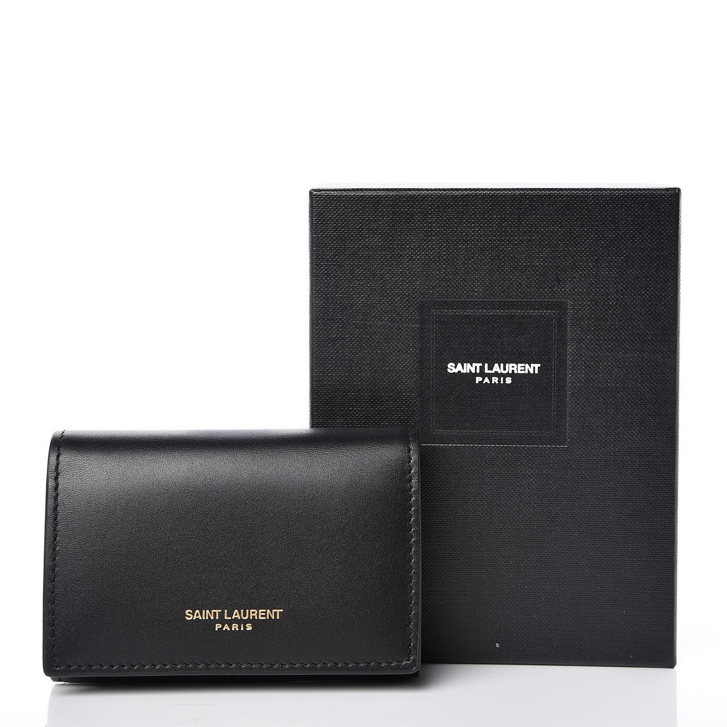 Calfskin Key Holder Pouch Black