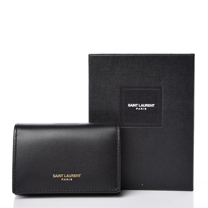 Saint Laurent Calfskin Key Holder Pouch Black 8 of 8