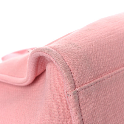 Chanel Canvas Large Deauville Tote Pink 10 of 18