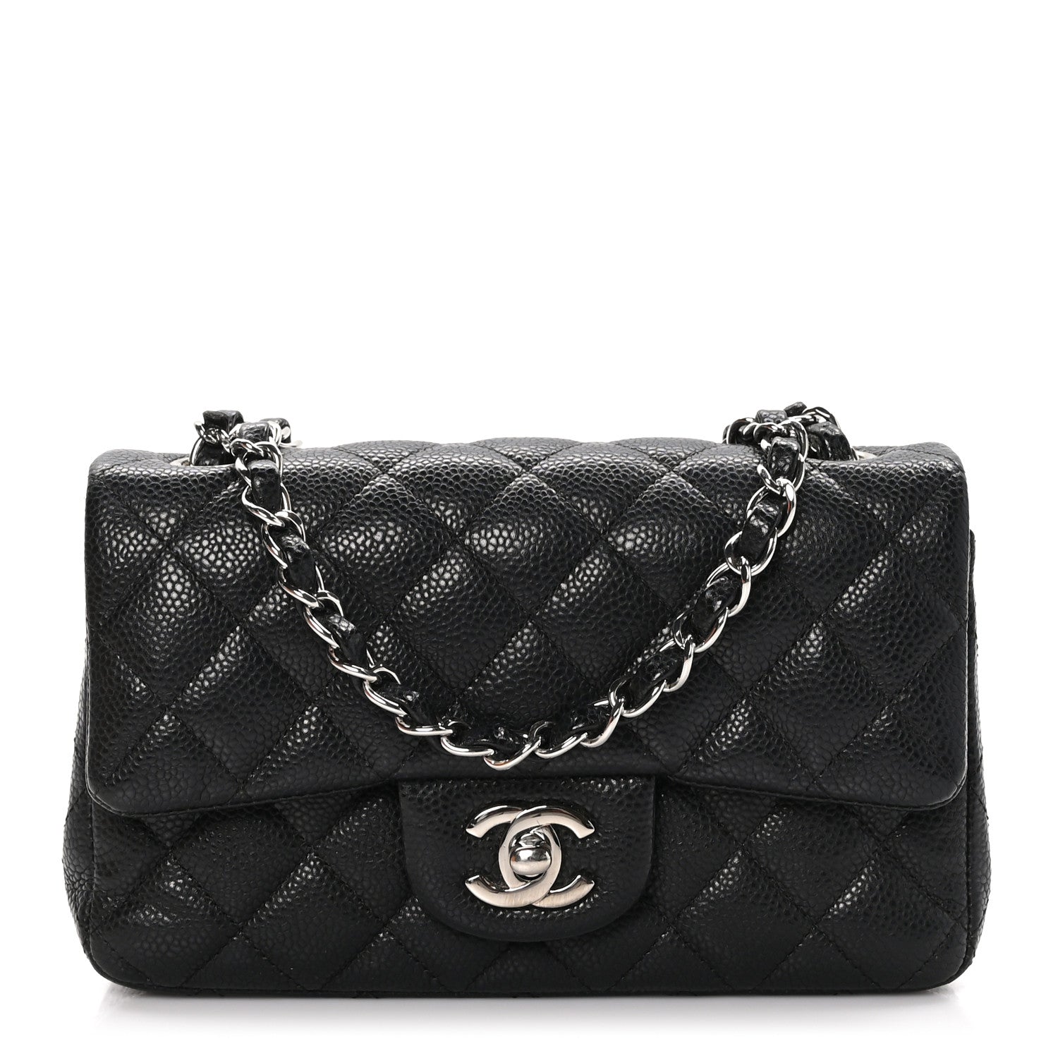 Chanel Caviar Quilted Mini Rectangular Flap Black 1 of 11