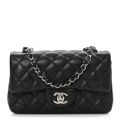 Chanel Caviar Quilted Mini Rectangular Flap Black 1 of 11