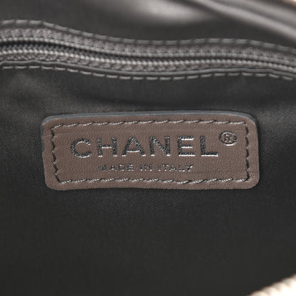 Chanel Lambskin LAX East West Shoulder Bag Ivory 5 of 9