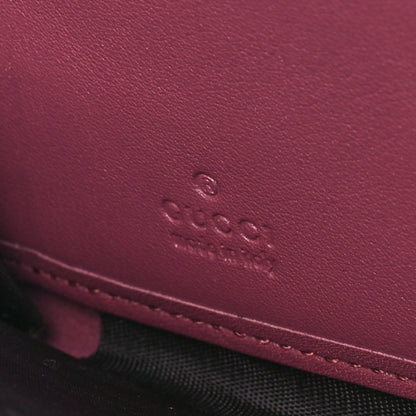 Gucci GG Supreme Monogram Blooms Zip Around Wallet Beige Multicolor Dry Rose 6 of 6
