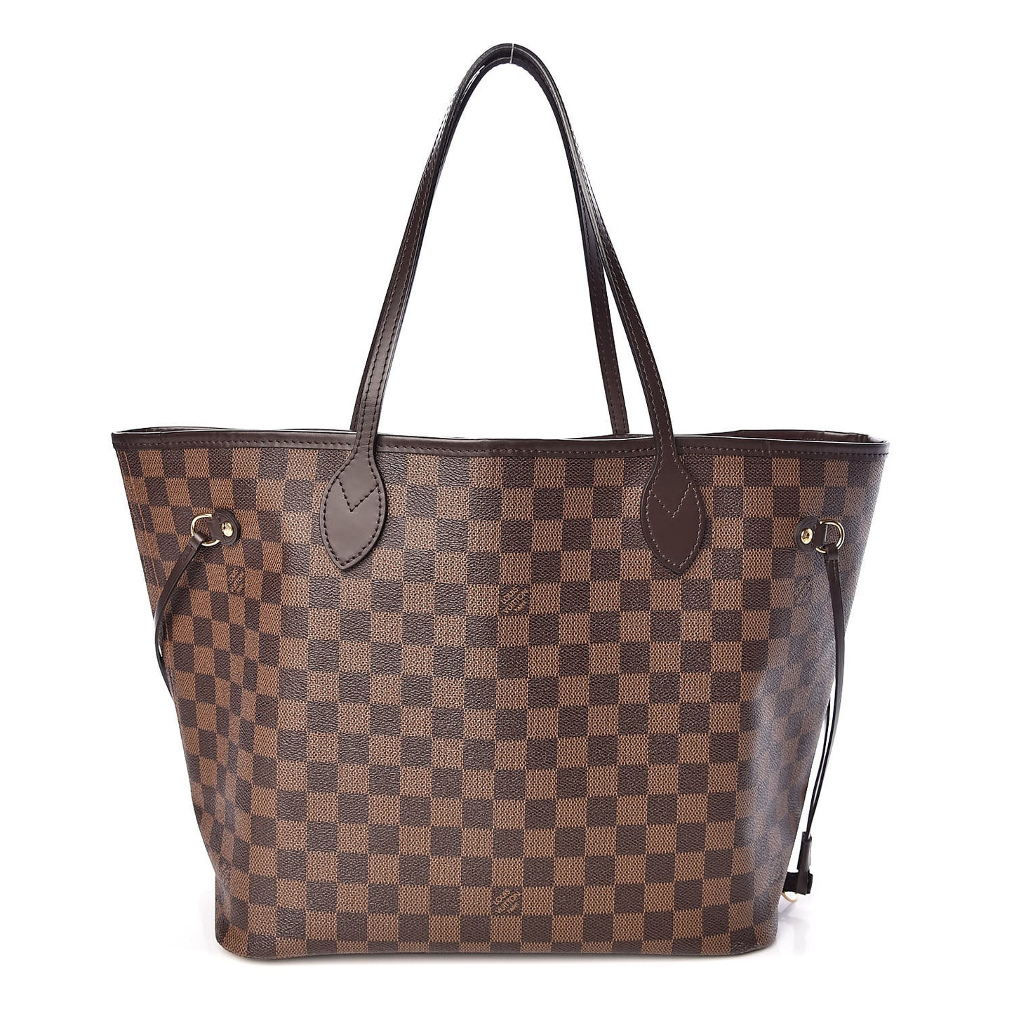 Damier Ebene Neo Neverfull MM Rose Ballerine