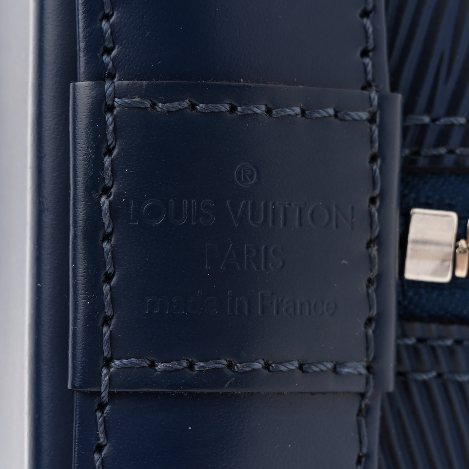 Louis Vuitton Epi Alma PM Indigo 6 of 12