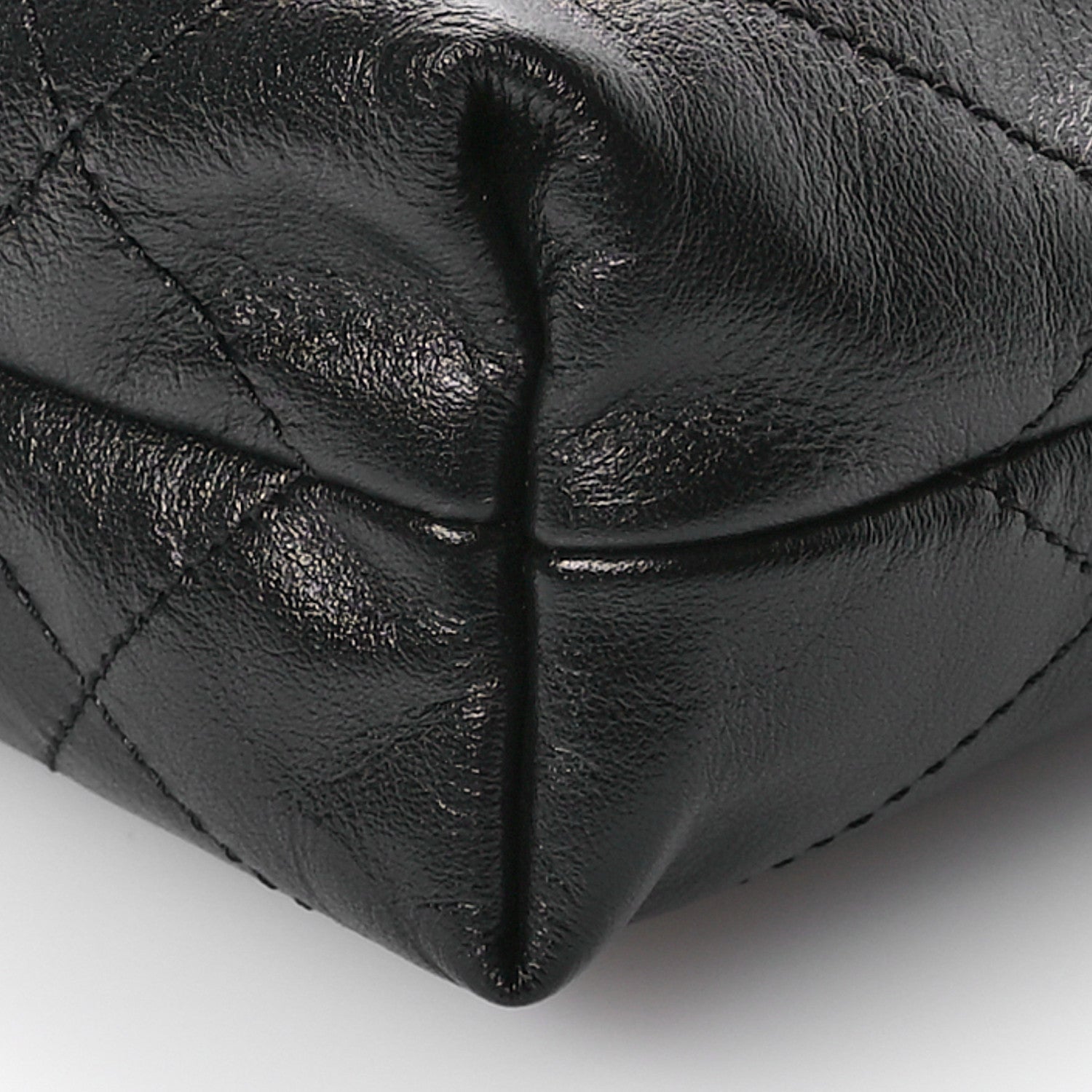 Chanel Shiny Calfskin Quilted Mini Chanel 22 Black 10 of 11