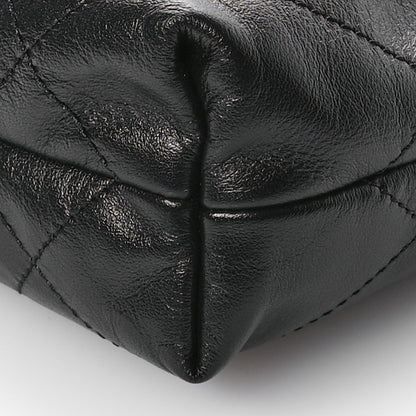 Chanel Shiny Calfskin Quilted Mini Chanel 22 Black 10 of 11