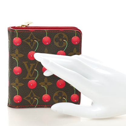Louis Vuitton Monogram Cerises Compact Zippe Wallet 2 of 8