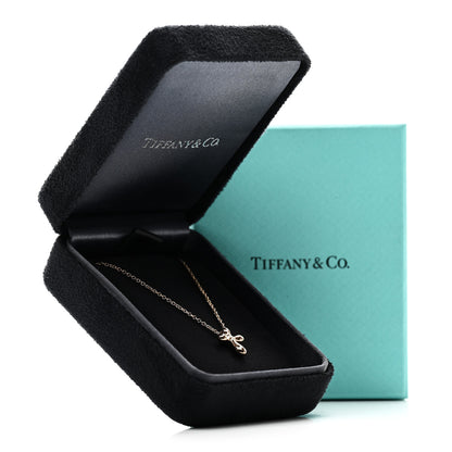 Tiffany 18K Rose Gold 12mm Elsa Peretti Cross Pendant Necklace 5 of 5