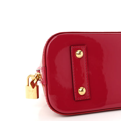 Louis Vuitton Vernis Alma BB Rose Indien 8 of 9