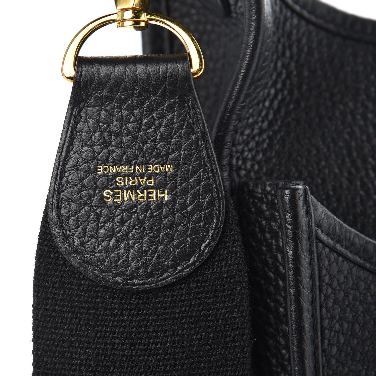 Hermes Taurillon Clemence Evelyne III PM Black 8 of 11