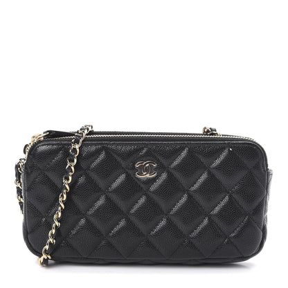 Chanel Caviar Quilted Small Clutch With Chain Black 1 of 11