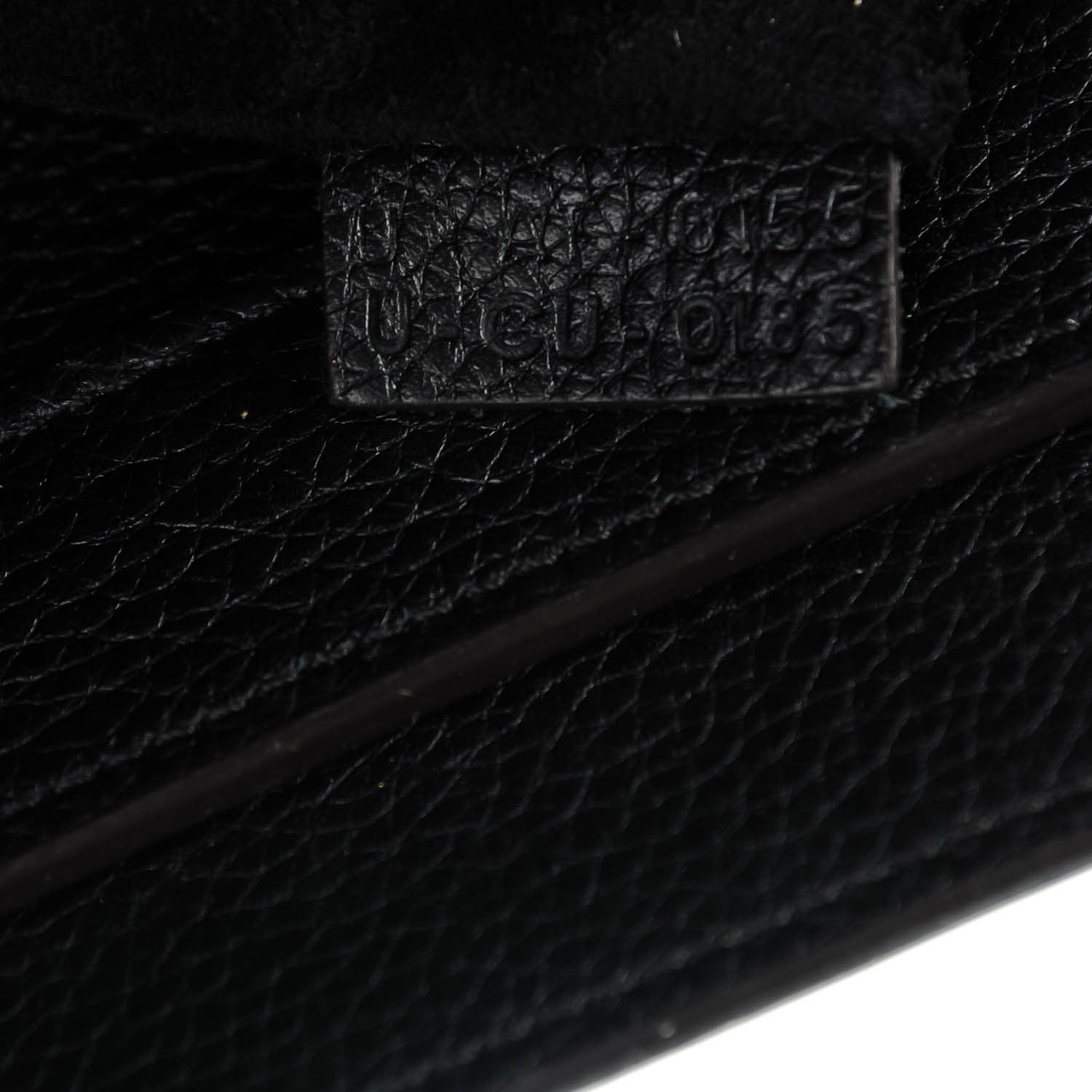 Celine Drummed Calfskin Mini Luggage Black 8 of 8