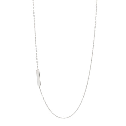 Tiffany Sterling Silver Tag Chain Necklace 1 of 6