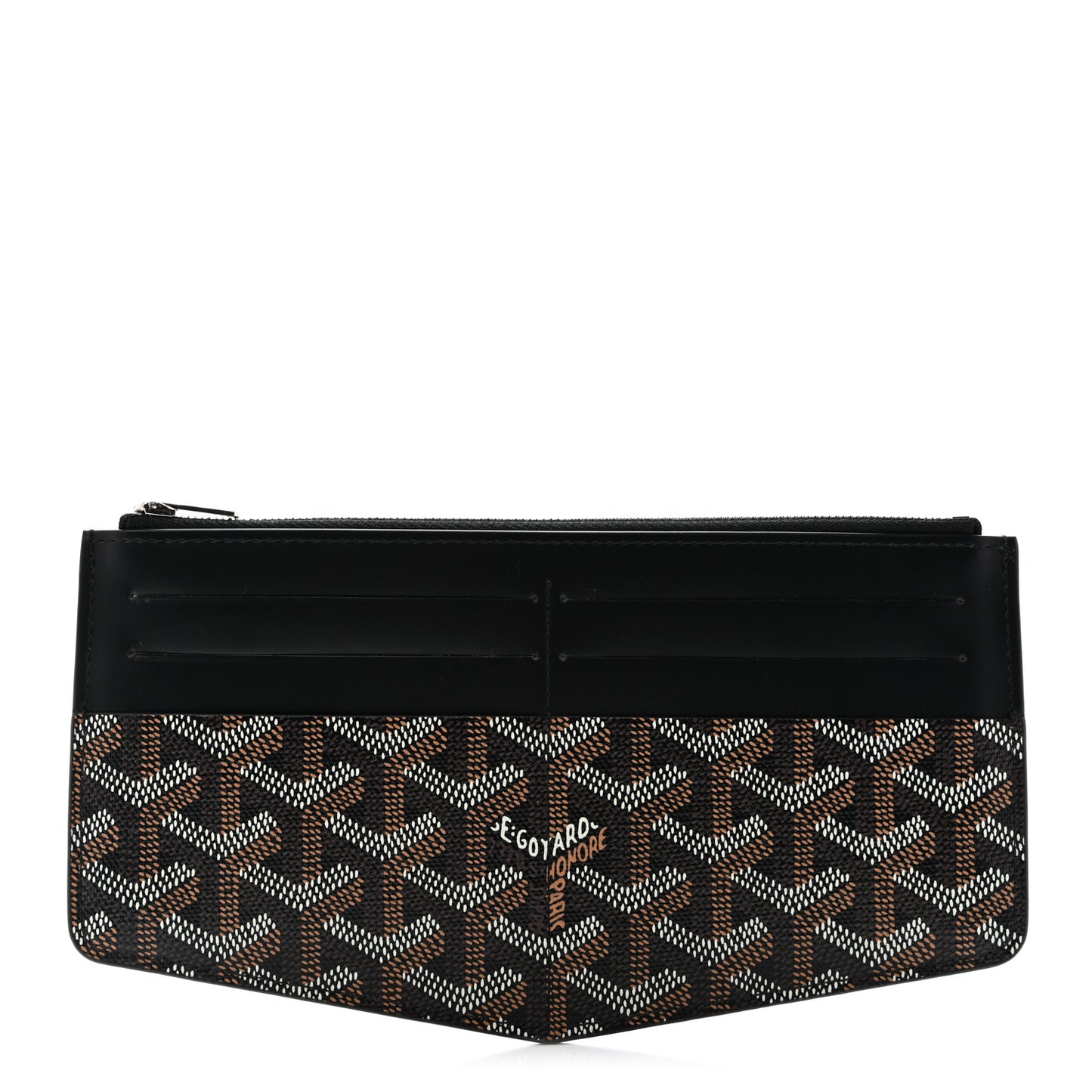 Goyardine Insert Louise Wallet Black