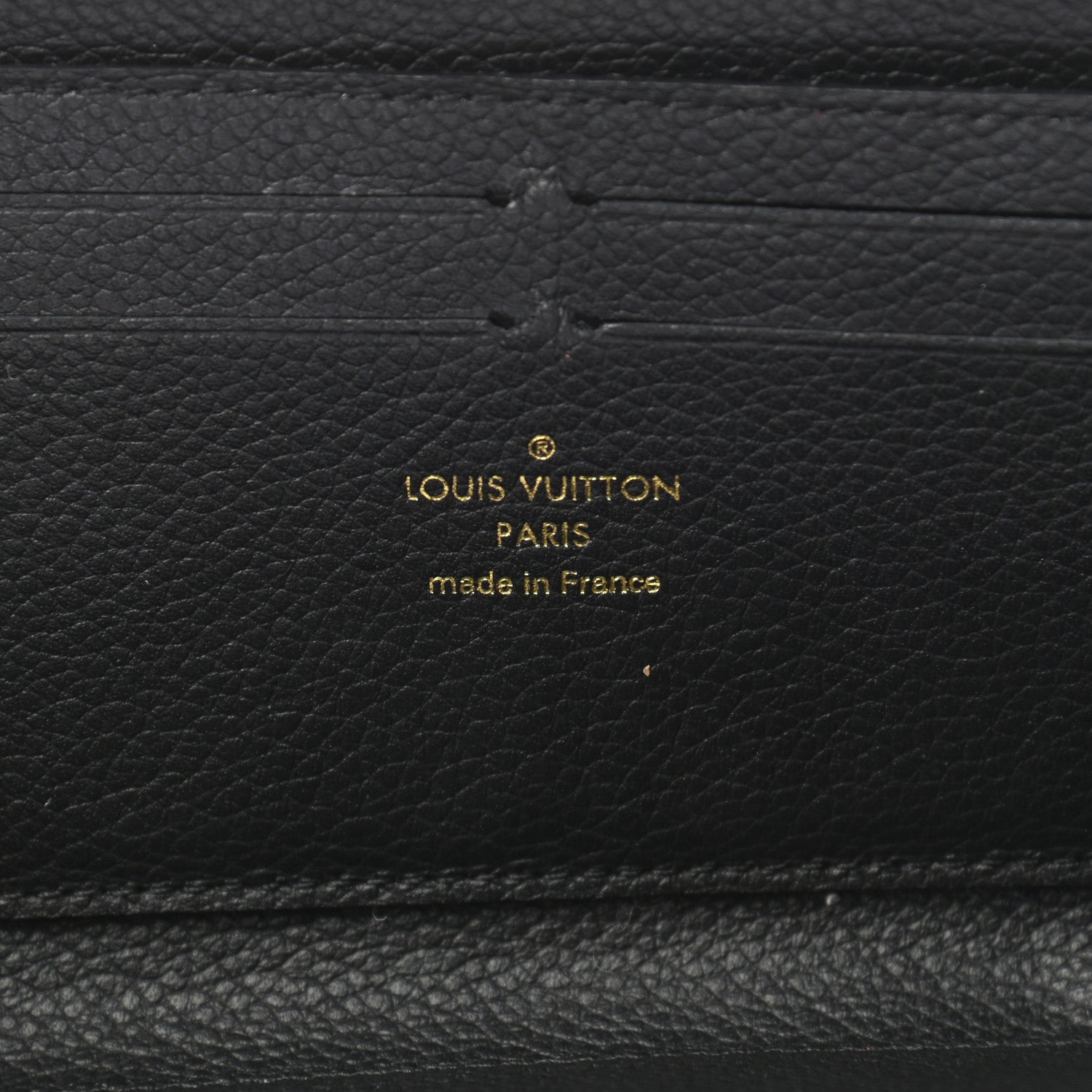 Louis Vuitton Empreinte Clemence Wallet Black 7 of 8