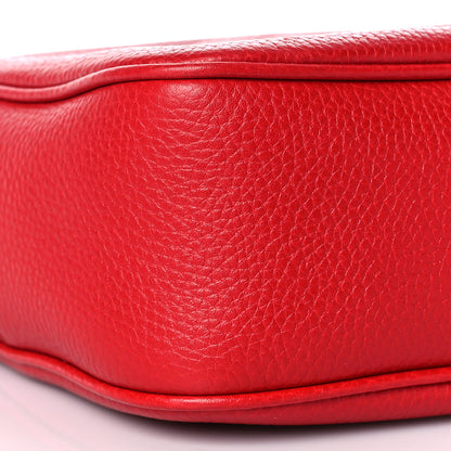 Gucci Pebbled Calfskin Small Soho Disco Bag Tabasco Red 10 of 12