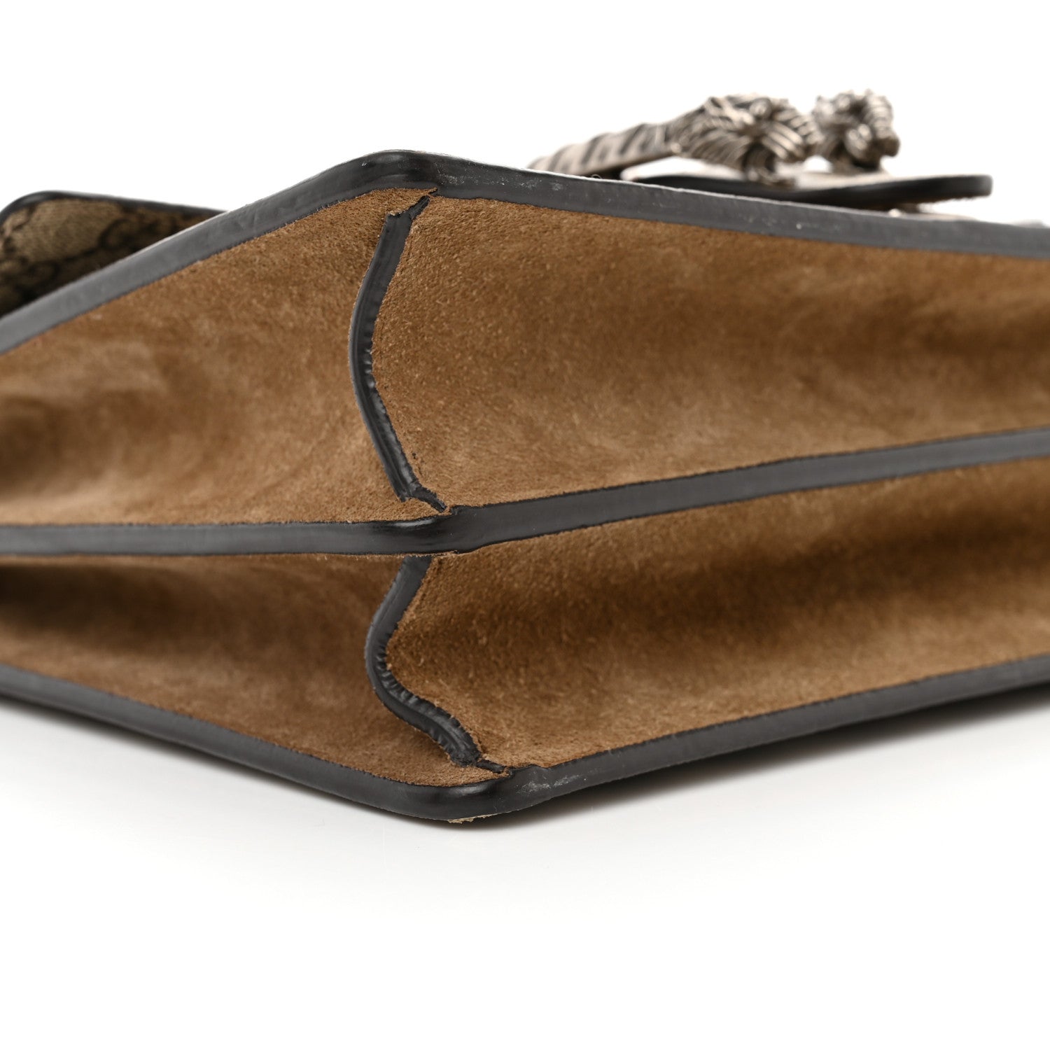 Gucci GG Supreme Monogram Medium Dionysus Shoulder Bag Taupe 9 of 13