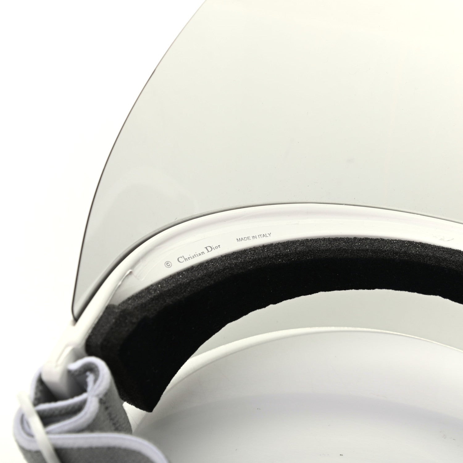 Christian Dior Mirrored DiorClub1 Sun Visor Grey 6 of 7