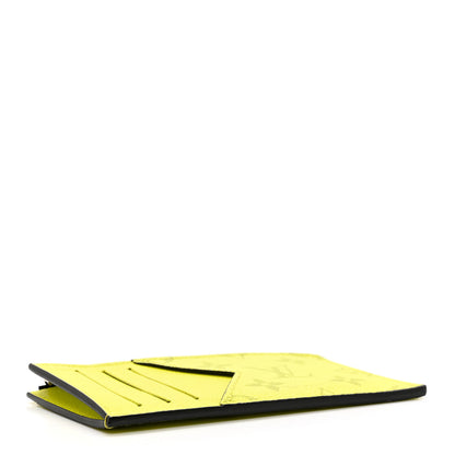 Louis Vuitton Monogram Taiga Coin Card Holder Yellow 4 of 6