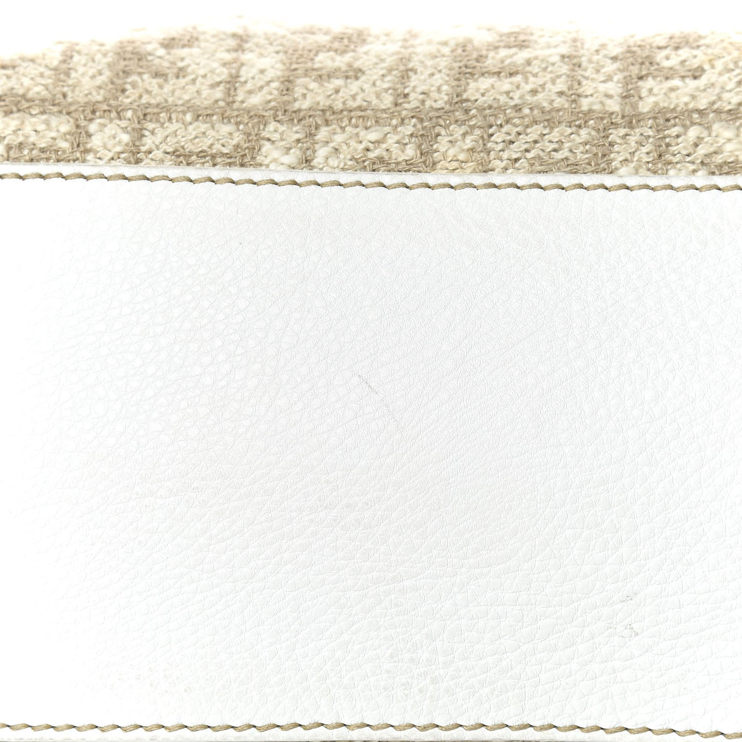 Corda Zucca Large Peekaboo Iconic Satchel White