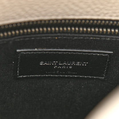 Saint Laurent Grained Calfskin Small Sac De Jour Dove White 6 of 17