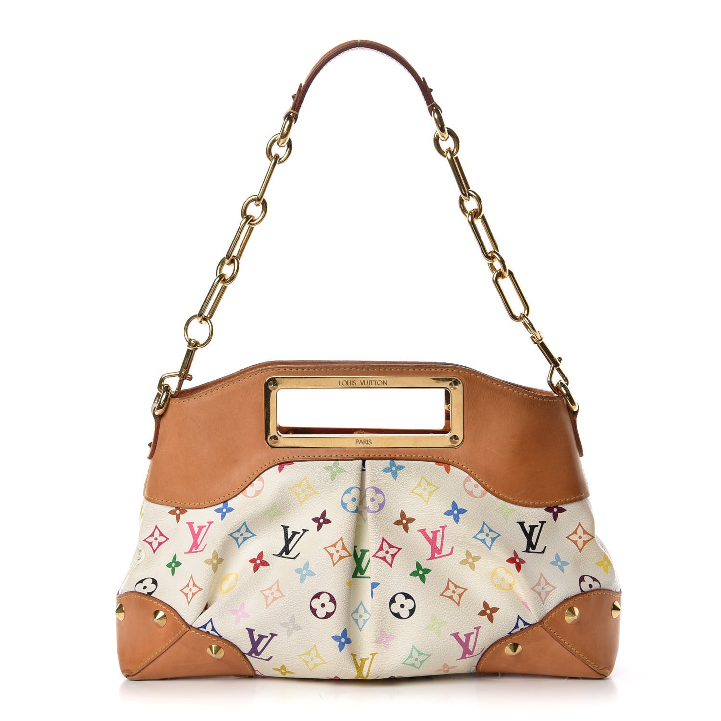 Monogram Multicolor Judy MM White