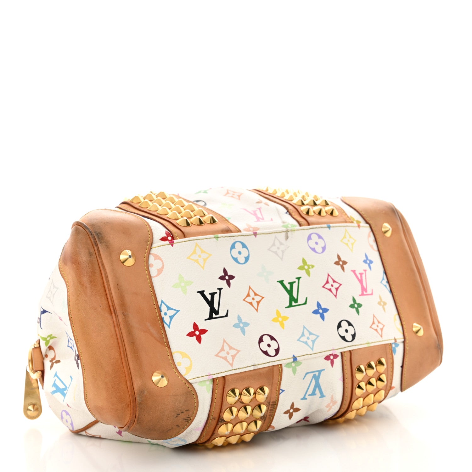 Louis Vuitton Monogram Multicolor Courtney MM White 3 of 19