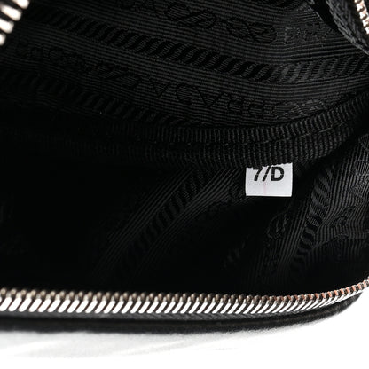 Prada Grace Lux Triangle Shoulder Bag Black 8 of 10