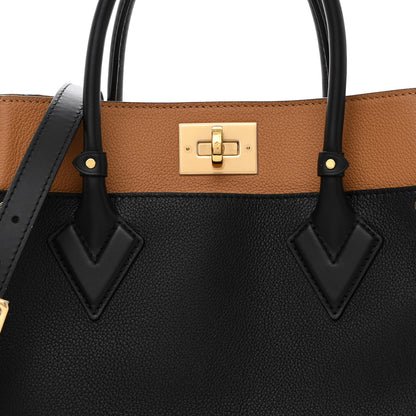 Louis Vuitton Calfskin Monogram On My Side Black 7 of 9
