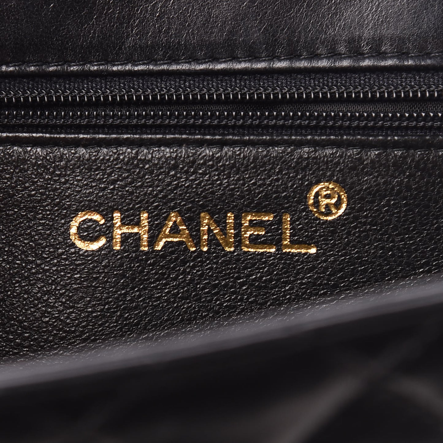 Lambskin Small Multi Chain Single Flap Black