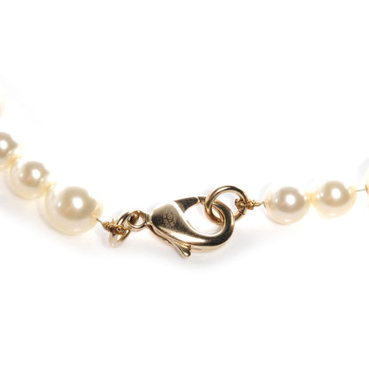Chanel Pearl Crystal CC Short Necklace 4 of 5